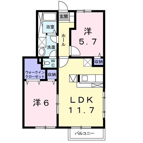 プラトーBの間取り