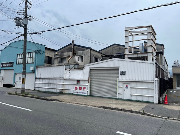 約１３０坪の２階建てシャッター付き工場◆即引渡し可能◆南区吉祥院這登中町の外観|外観