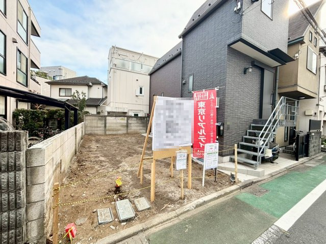 世田谷区下馬1丁目　建築条件付き売地の外観|2026.01.24撮影

現地ご見学希望・資料請求などお気軽にお問い合わせ下さい！
03-5990-5201