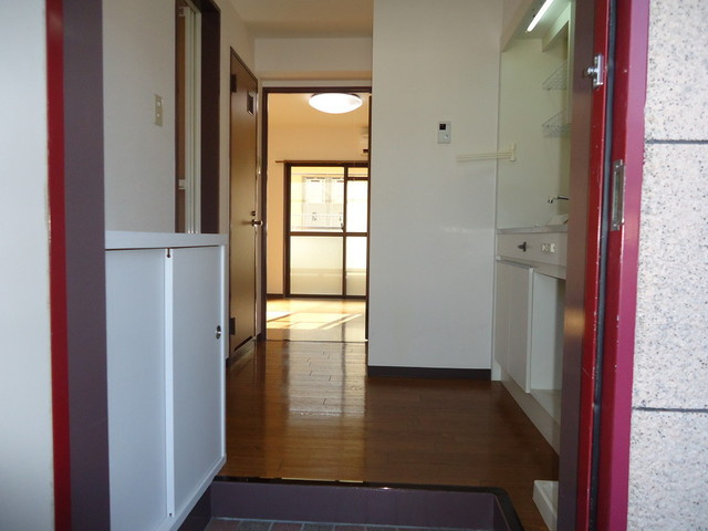 ラフィーヌ六甲の玄関