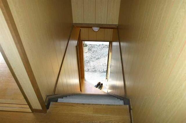 １Ｆへの階段