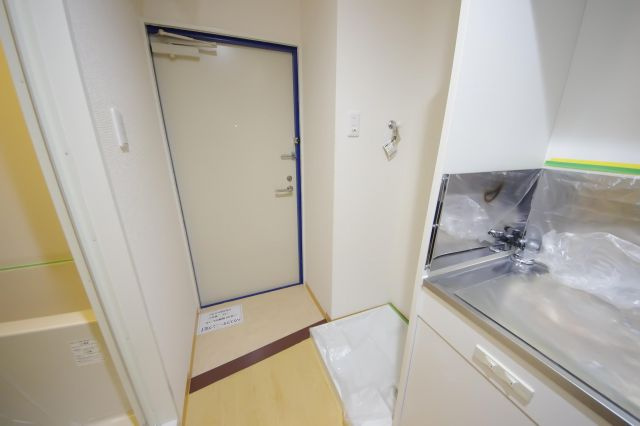福田ハウスの玄関