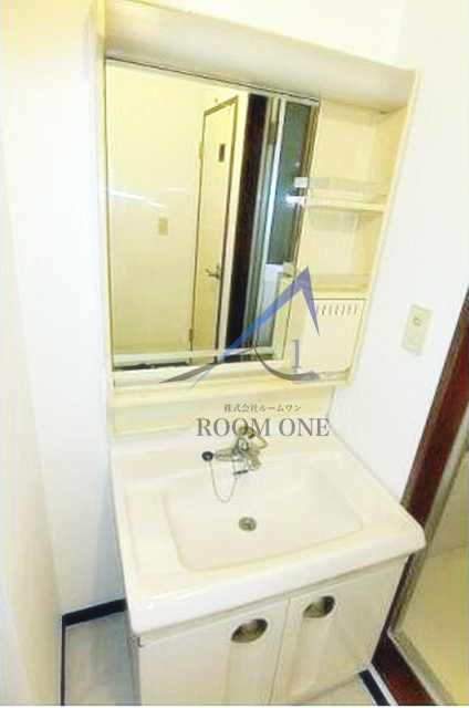 コーポベルの洗面所|洗面台です。