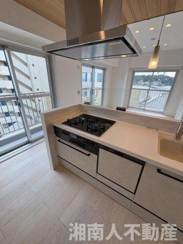 ライオンズマンション片瀬江ノ島のキッチン|お料理しやすいキッチンです