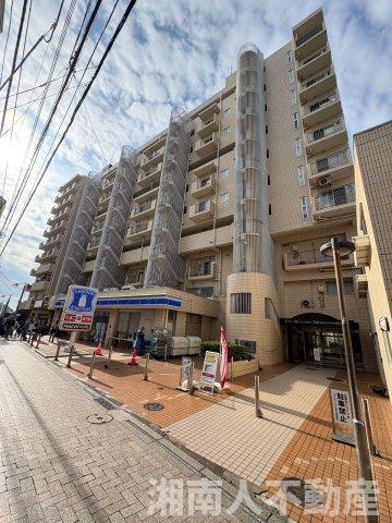 ライオンズマンション片瀬江ノ島の外観|外はこのようになっています