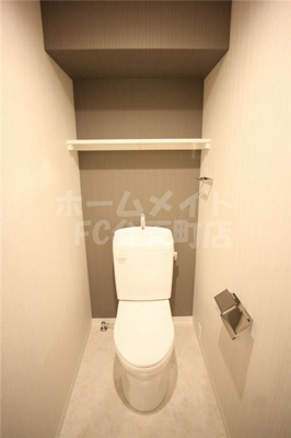 【トイレ】 | ポートヴィラ弁天 | シンプルで使いやすいトイレです