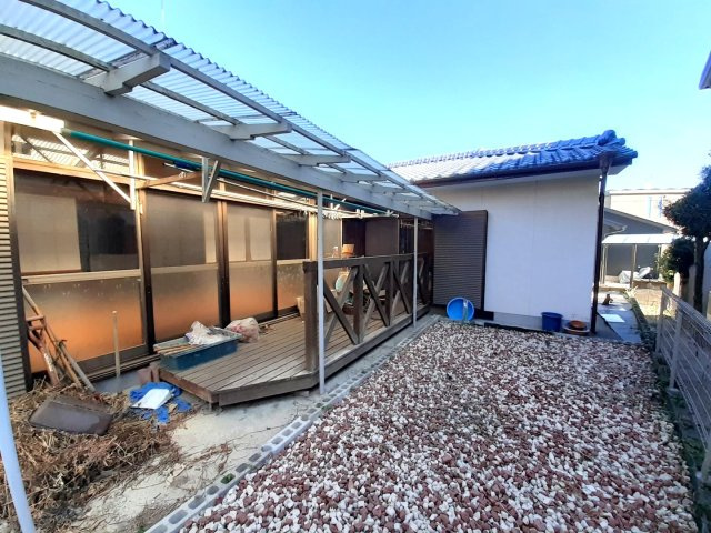 宇城市松橋町松橋の中古一戸建の庭
