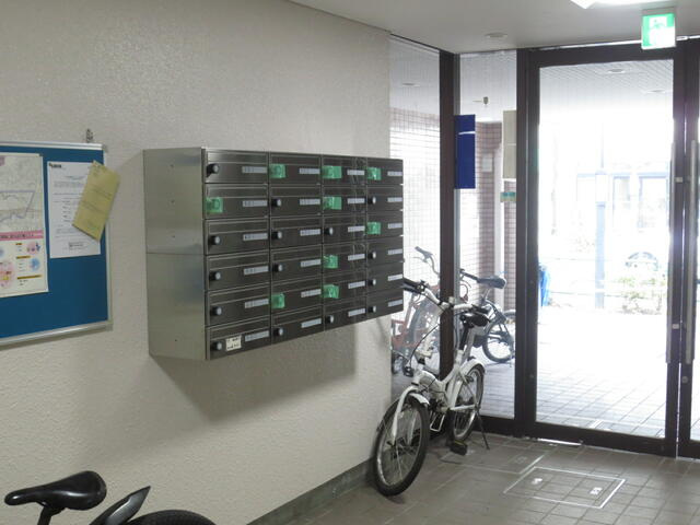 玉木マンションのエントランス