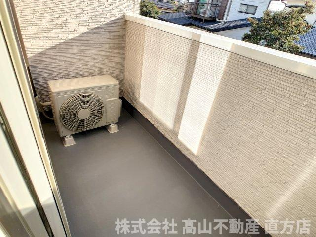 プレザントＢのバルコニー