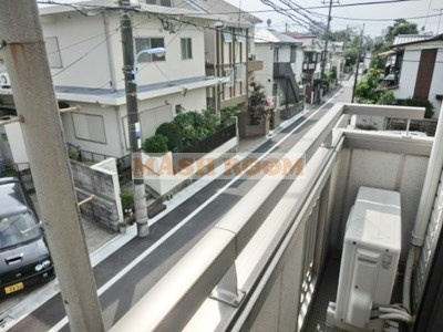 ブランカ・コートのバルコニー