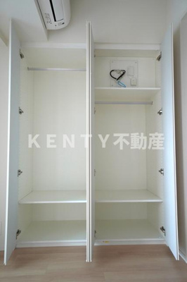 【収納】 | Ｊ．ＧＲＡＮ　Ｃｏｕｒｔ　品川西大井ＷＥＳＴ | ちょっとした収納スペースも充実しています