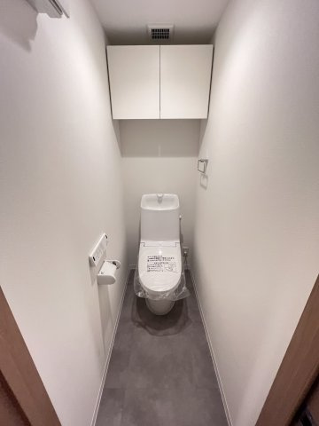 大阪市城東区中央２丁目の賃貸マンションのトイレ