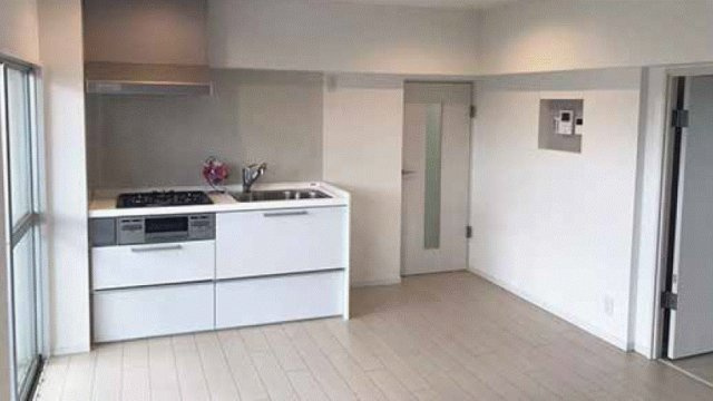 北小金ビューハイツの居間・リビング