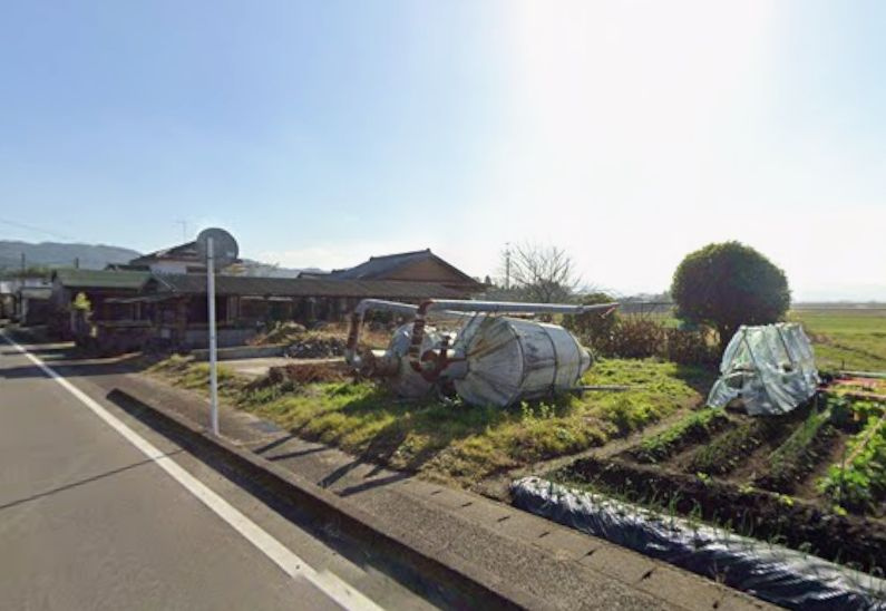 都城市高城町石山の売地の外観