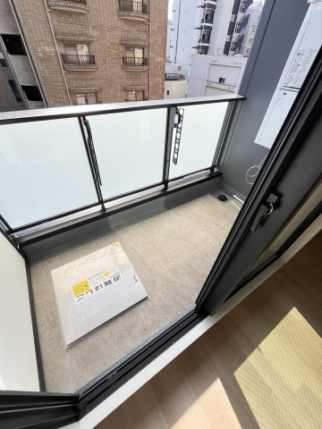 大阪市城東区中央２丁目の賃貸マンションのバルコニー