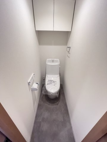 大阪市城東区中央２丁目の賃貸マンションのトイレ