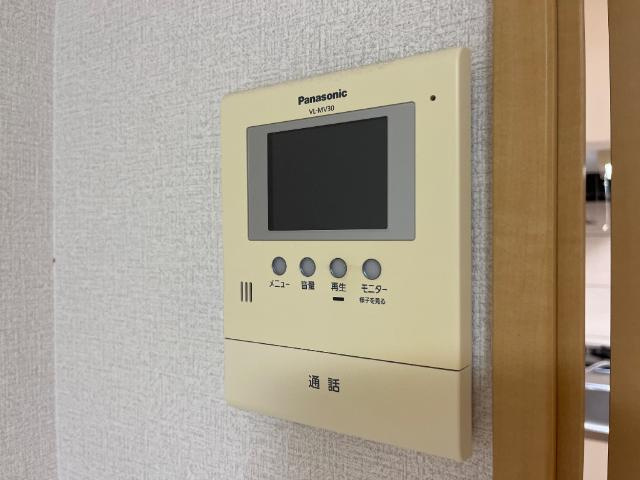 ローズガーデンの内装|カメラ付インターホン