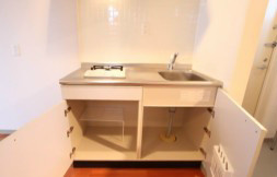 杉並区本天沼１丁目の賃貸マンションのキッチン