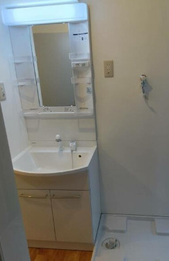 木下ビルの洗面所