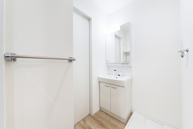 ケストレルの洗面所|忙しい朝には欠かせない洗面所です