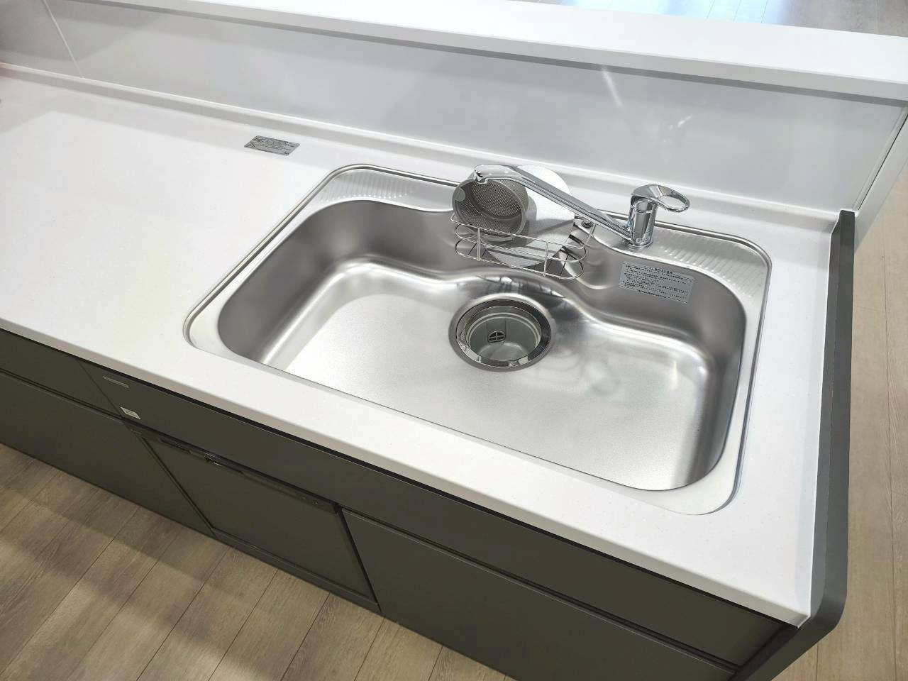 RESET HOUSE－リセットハウス－八幡西区別当町のキッチン|変色しにくいステンレスシンク♪