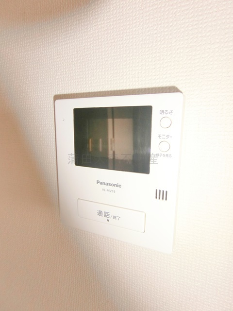 パソム西馬込の設備|TVモニター付インターホン