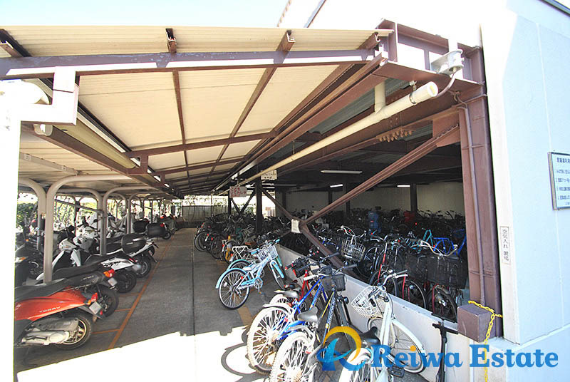 コスモ茅ヶ崎プレシオの駐輪場