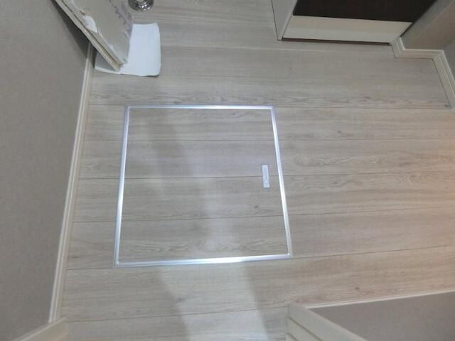 ハーミットクラブハウストゥギャザー溝ノ口（仮）の収納|１階は床下収納あり
※現況優先となります。