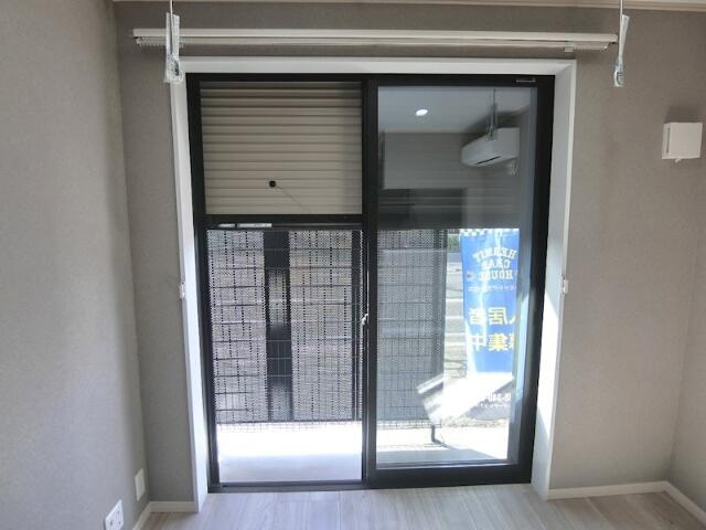 ハーミットクラブハウストゥギャザー溝ノ口（仮）の展望|１階は安心の防犯シャッターあり
※現況優先となります。