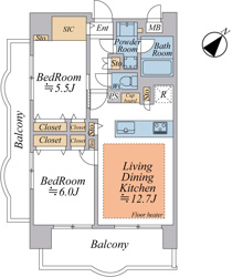 【間取り】 | ご自宅から現地まで、当社スタッフがお車にて、「お迎え・お送り」をしております。ぜひお気軽にお問い合わせくださいませ♪