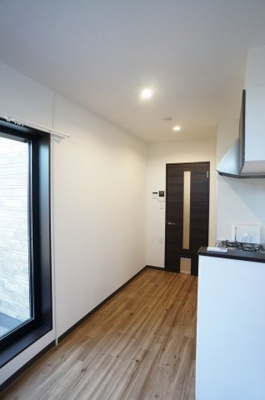 【居間・リビング】 | Y　ｃａｔ　日進 | 手前にシステムキッチンがつく予定です。※建築中