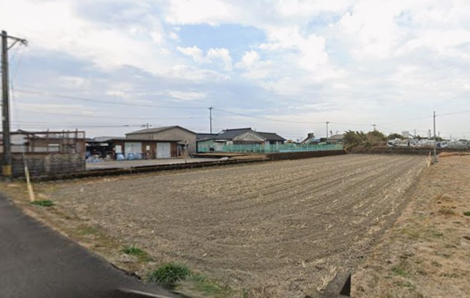 都城市神之山町の売地の外観