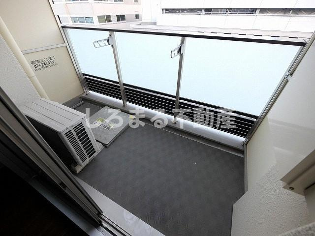 スプランディッド淀屋橋DUEのバルコニー