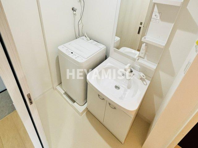 デ・クメール福田町の洗面所|※室内画像は別号室のもの