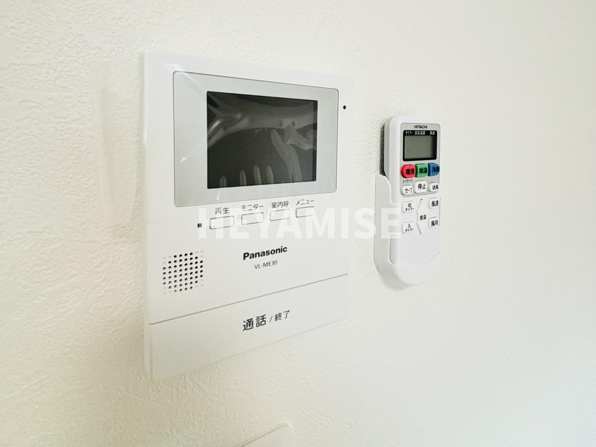 デ・クメール福田町のセキュリティ|※室内画像は別号室のもの