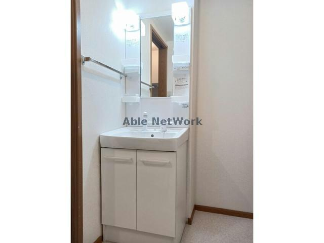 エスポワールＡの洗面所|洗面化粧台