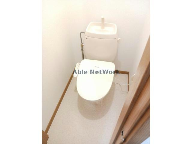 エスポワールＡのトイレ|温水洗浄便座