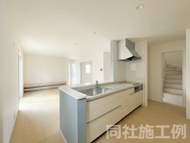 新築戸建・新築建売　福島市笹谷大谷地【長期優良住宅】笹谷小・信陵中のキッチン|※同社施工例