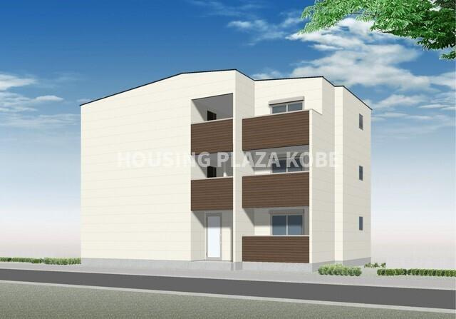 仮）ジーメゾン垂水オアシエの外観パース