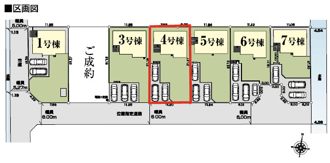 【区画図】 | いろどりアイタウン富岡市下高瀬