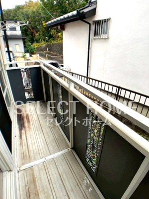 【バルコニー】 | コーポ藤 | 暖かな日差しのふりそそぐバルコニー