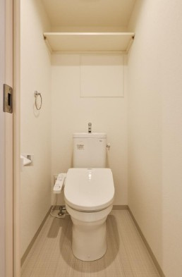 【トイレ】 | RMCOART東中野 | 温水洗浄便座。