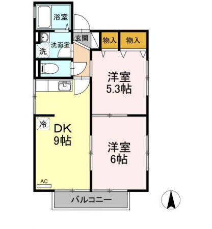 ソシア寿正の間取り