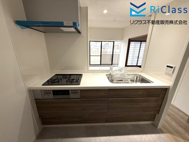 板宿パークホームズのキッチン|使いやすいキッチンです