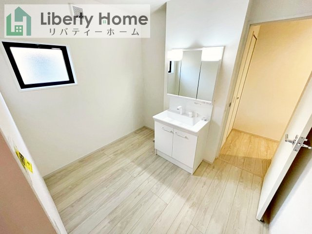 ひたちなか市足崎1期　新築戸建　4号棟の脱衣所