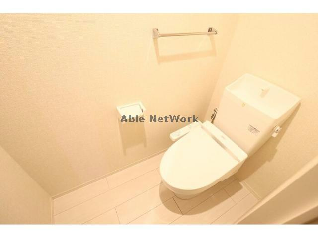 ルミウス（宮中）Bのトイレ|温水洗浄暖房便座付き