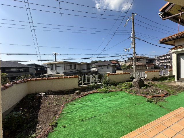 神戸市須磨区北落合5丁目戸建の庭