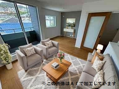 安芸郡府中町八幡３丁目の居間・リビング