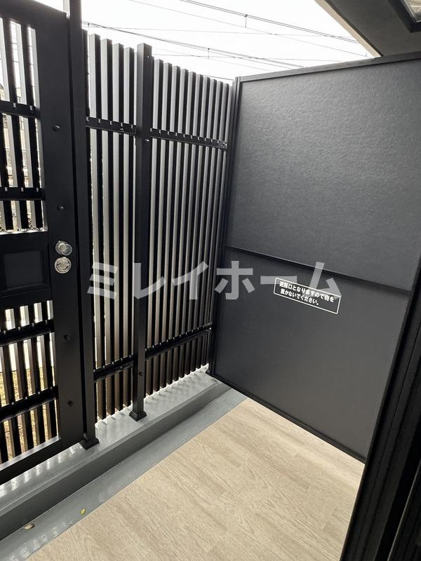 レガリス蒲田のバルコニー