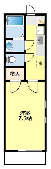 【間取り】 | クレイノコスモ　ウーノ